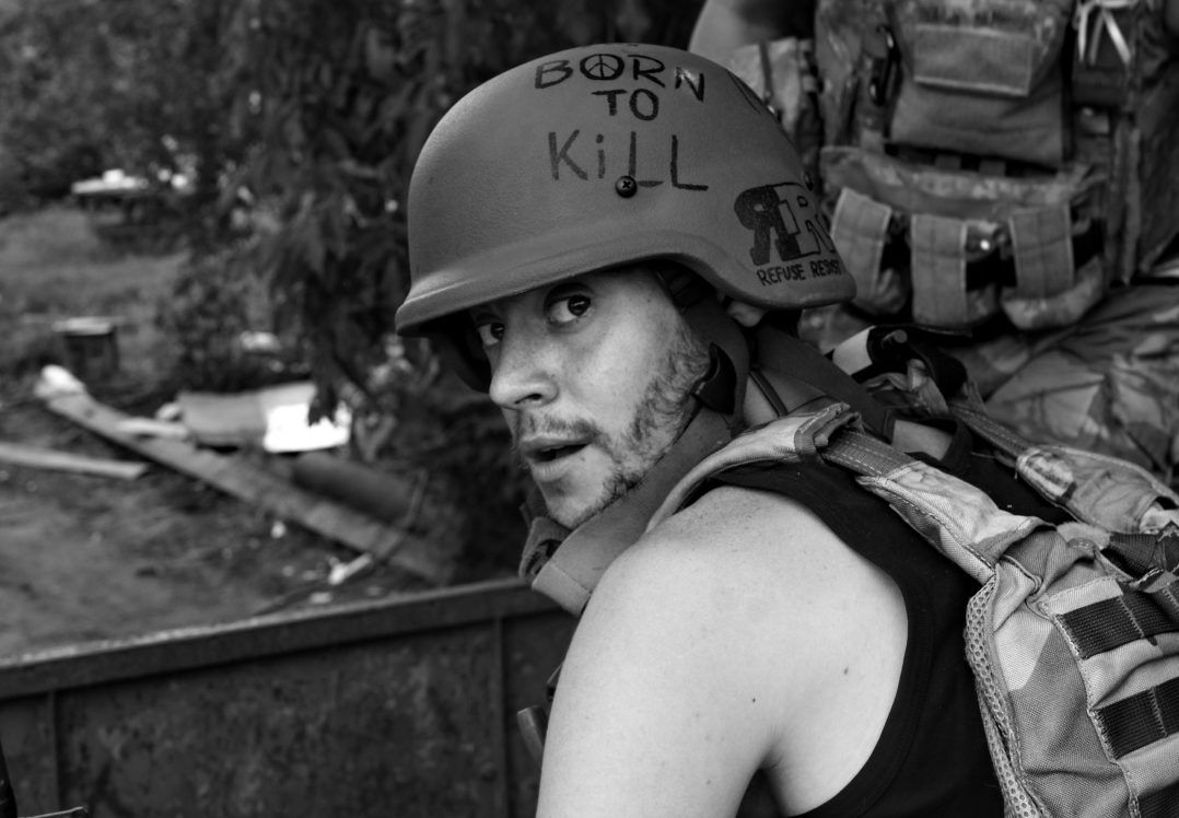Life at ‘zero’: 500 meters to the enemy