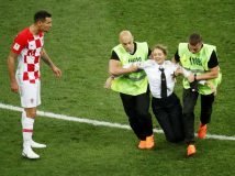 Pussy Riot in the 2018 World Cup final