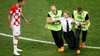 Pussy Riot in the 2018 World Cup final