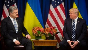 Порошенко на зустрічі з Трампом порушив питання звільнення Росією Сенцова