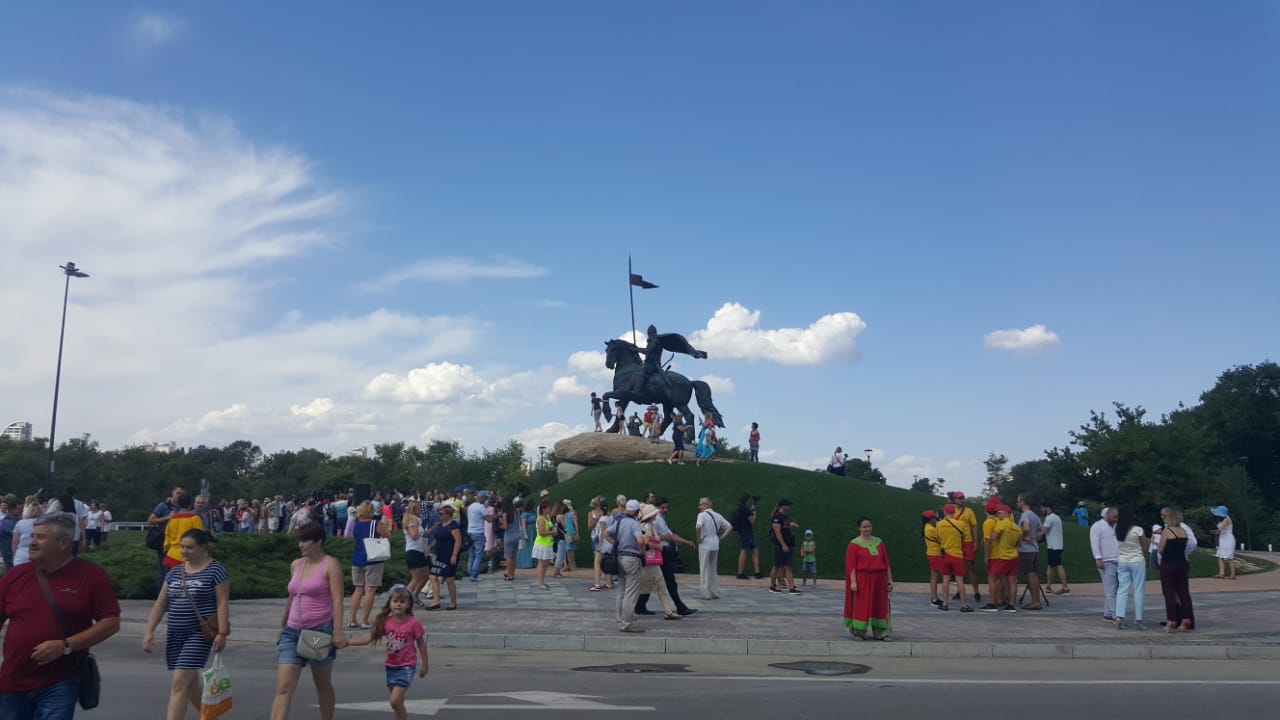 У Києві відкрили пам'ятник Іллі Муромцю
