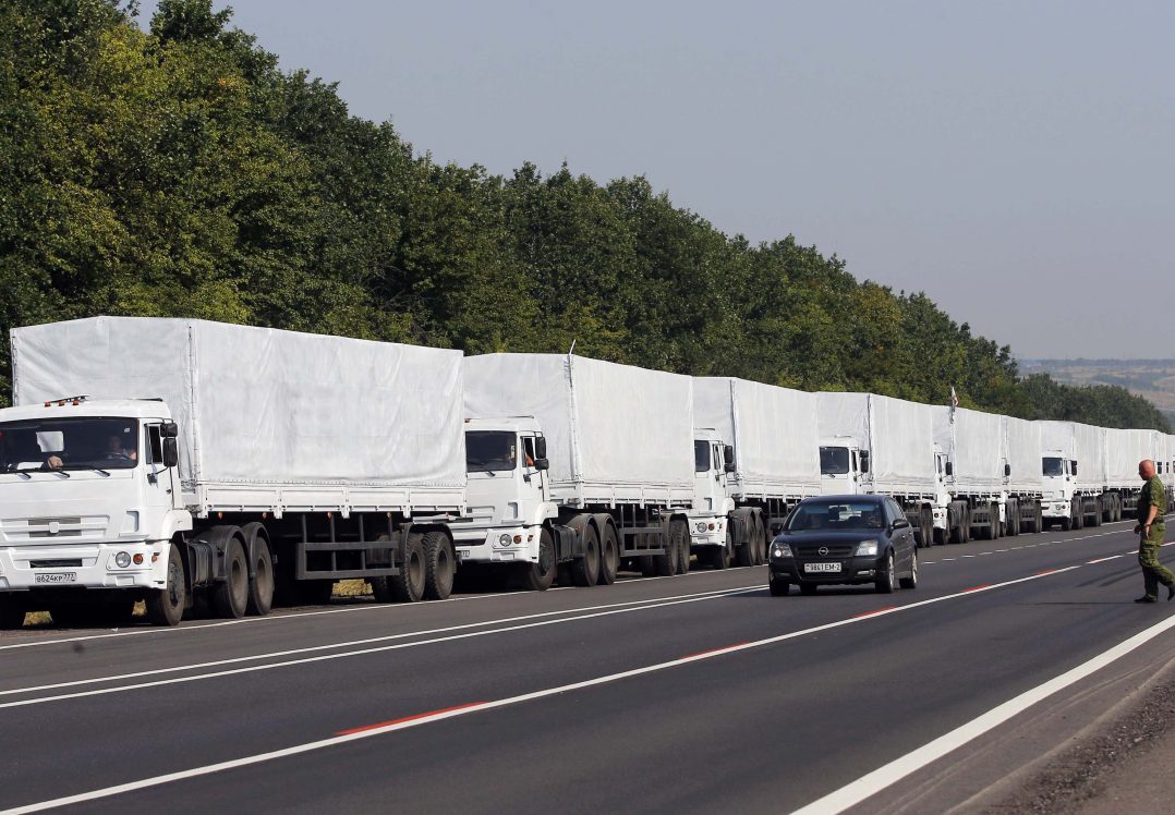 Прикордонники не змогли перевірити черговий "гумконвой" із Росії