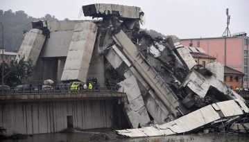 МЗС з'ясовує, чи є українці серед жертв обвалу моста в Гену