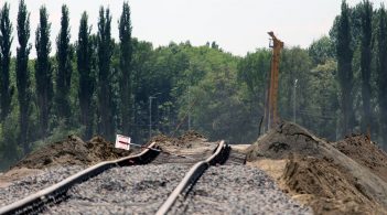Залізницю до "Борисполя" будують із випередженням графіка