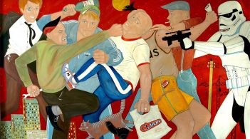 Week in the prism: analyzing key events through the works of the “zhlob” artist Ivan Semesyuk