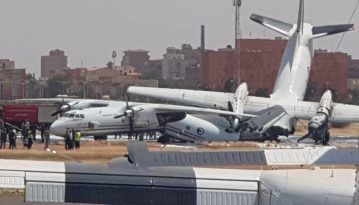 В аеропорту столиці Судану зіткнулися два українських літаки Ан