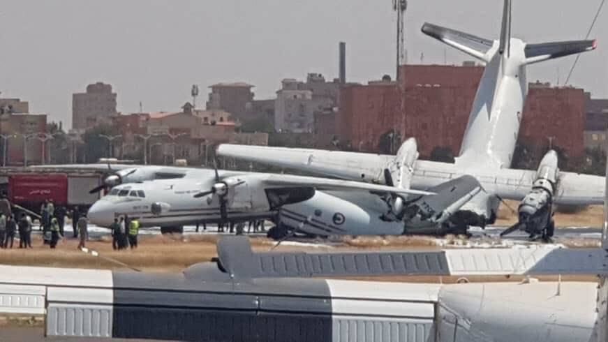 В аеропорту столиці Судану зіткнулися два українських літаки Ан