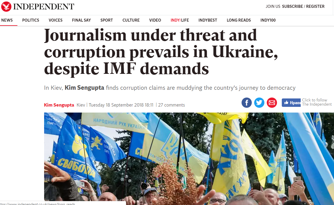 Assaults on activists, church and Sentsov: how did foreign media mention Ukraine during September?