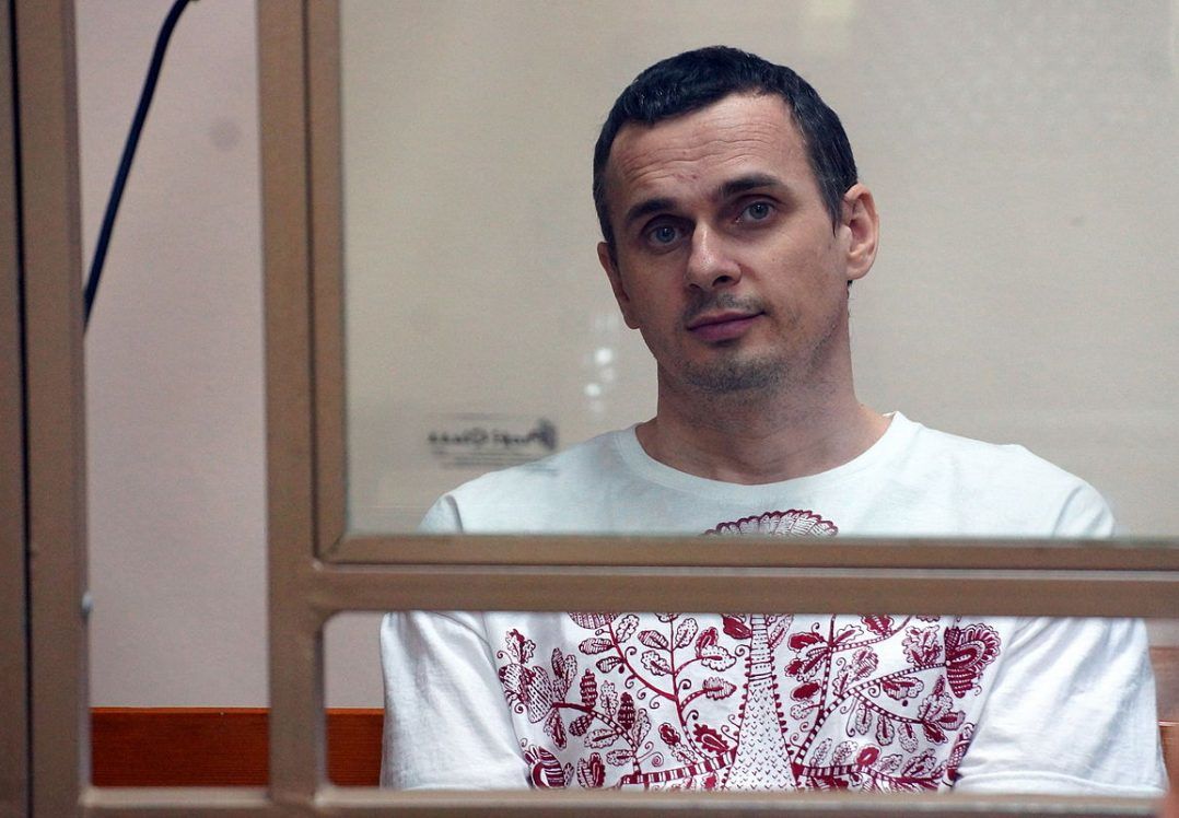 Sentsov won the human rights Sakharov Prize