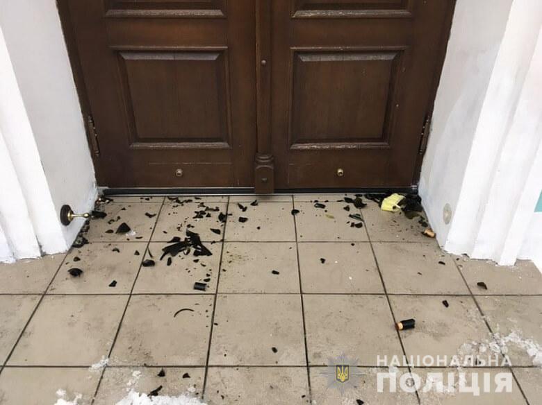 Unknown threw "Molotov cocktail" in St. Andrew's Church