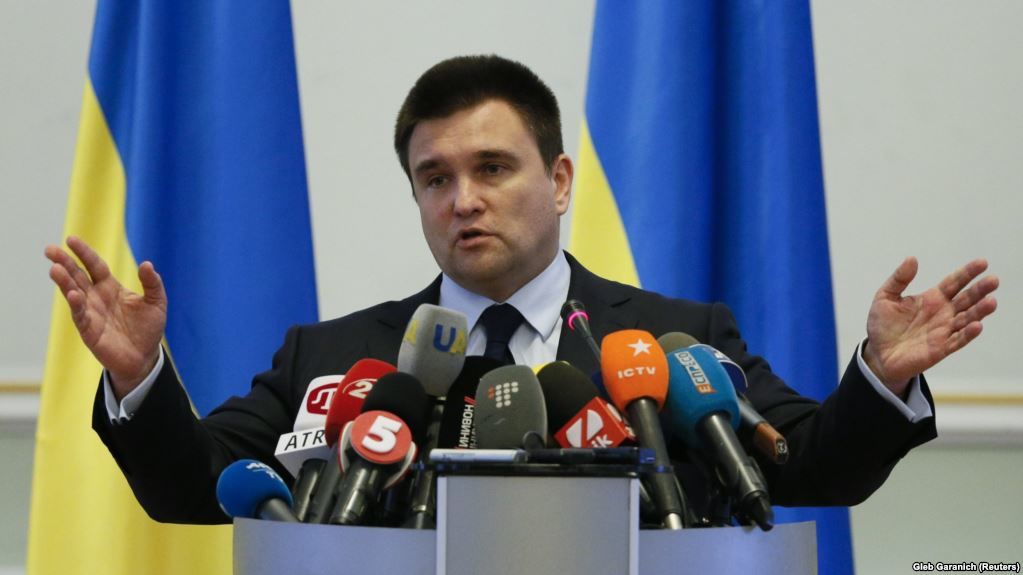 Klimkin in Washington met with Volcker