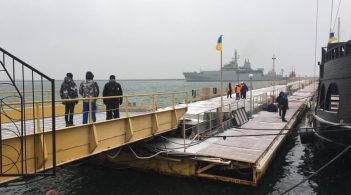 Корабель НАТО прибув в Україну