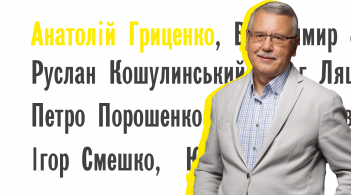 Що варто знати про кандидата в президенти Анатолія Гриценка?