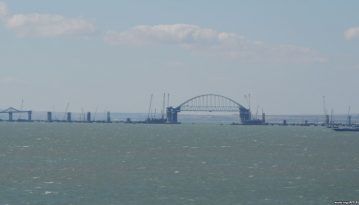 Росгвардія почала патрулювати Керченський міст