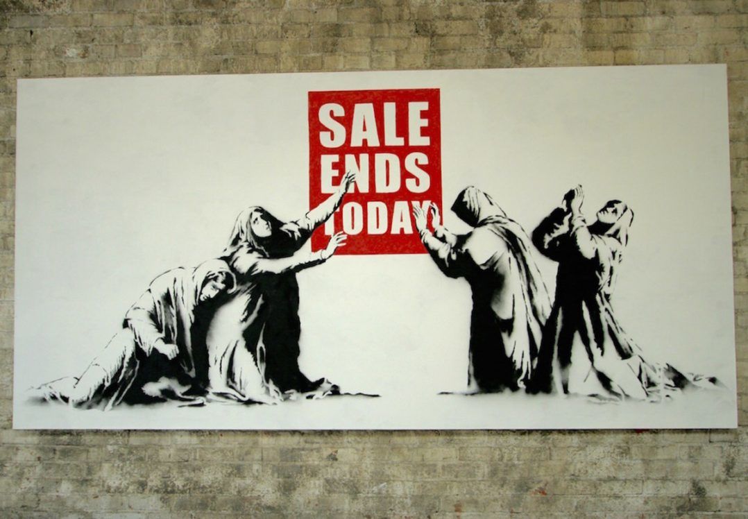 Тиждень у призмі: розбираємо ключові події через роботи Banksy
