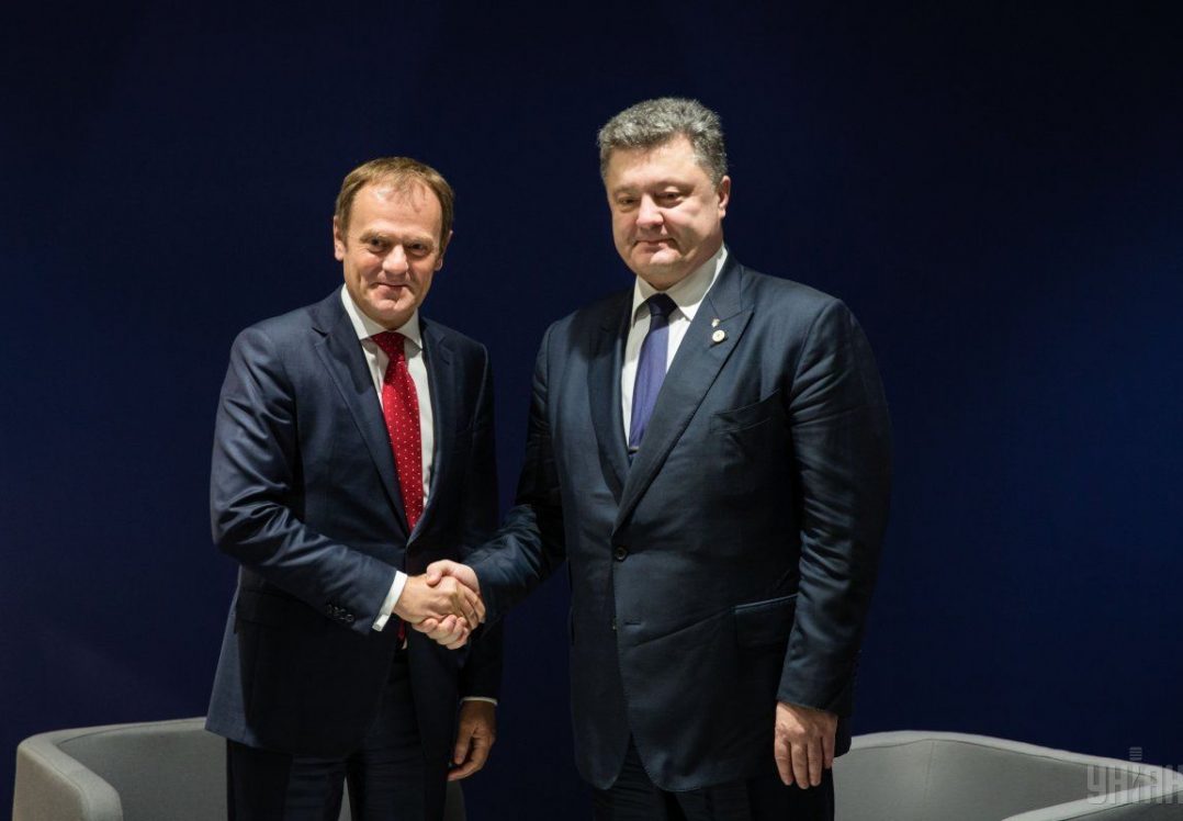 Президент Європейської Ради привітав Порошенка