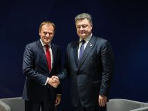 Президент Європейської Ради привітав Порошенка