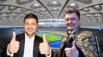 На «Олімпійському» почалися дебати Порошенка та Зеленського: ведемо текстову трансляцію