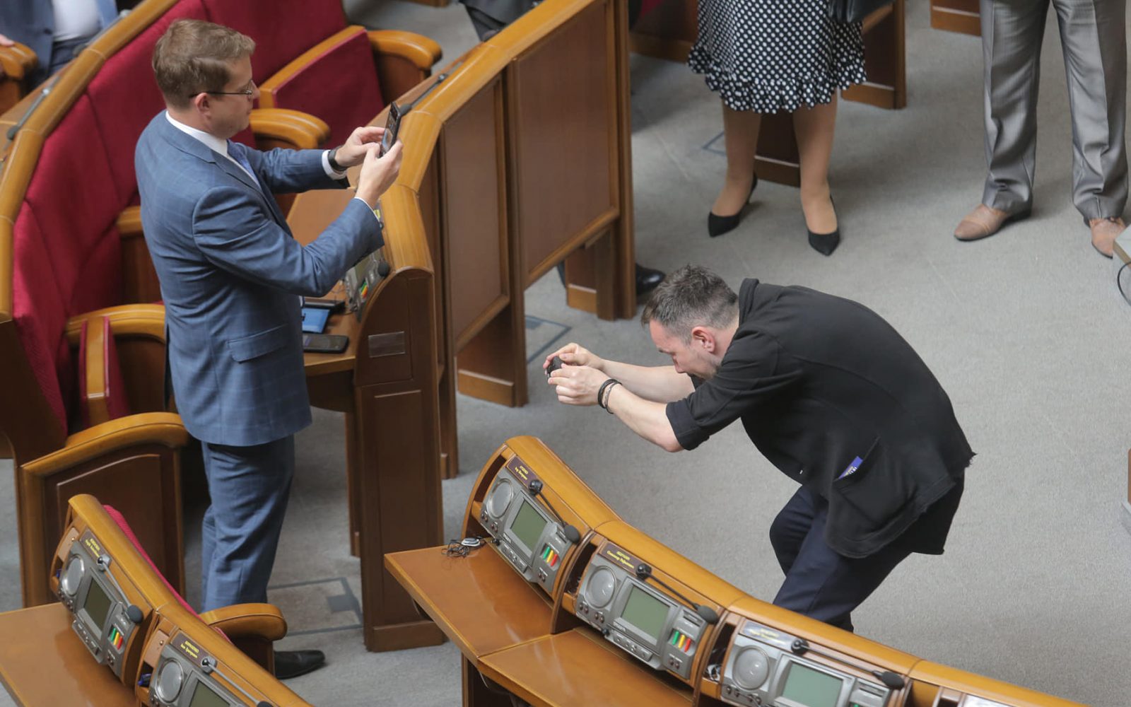Новообраний президент Володимир Зеленський прийшов до Верховної Ради на інавгурацію