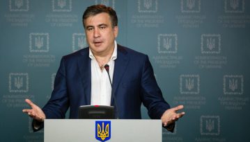 Саакашвілі прилетів до України
