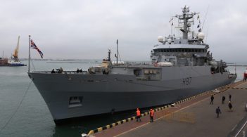 Британський розвідувальний корабель зайшов у порт Одеси