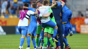 The Ukrainian national football team won the World Cup
