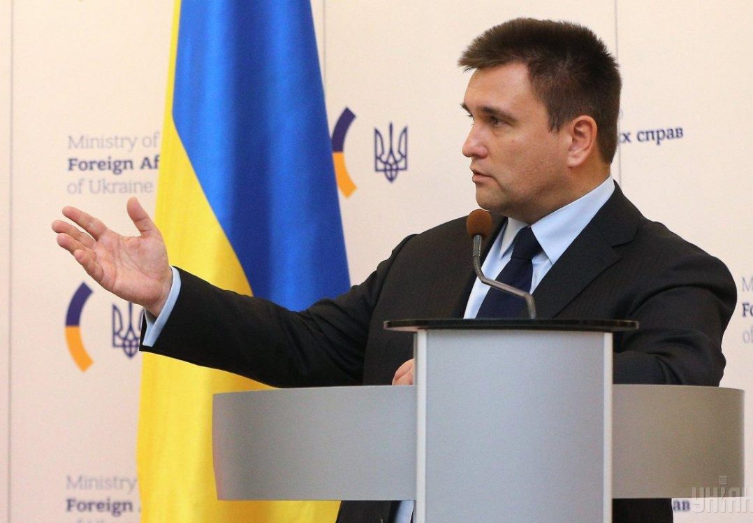 Klimkin said Ukraine could join the EU in 2035