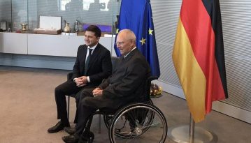 Зеленський у Берліні: Ми починаємо розбудову Донбасу вже зараз