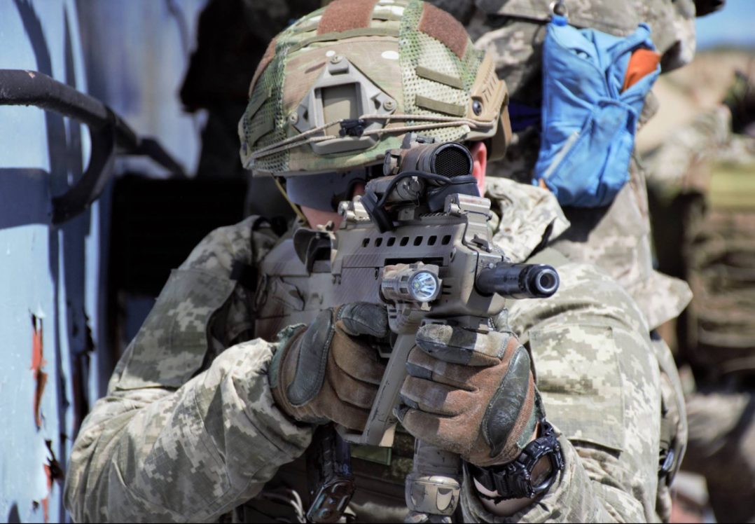 The Ukrainian Special Forces for the first time has been certified by NATO