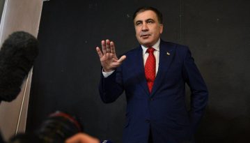 Саакашвілі: замах на активіста Михайлика замовили Труханов та Галантерник