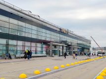 У Борисполі пасажири заблокували термінал