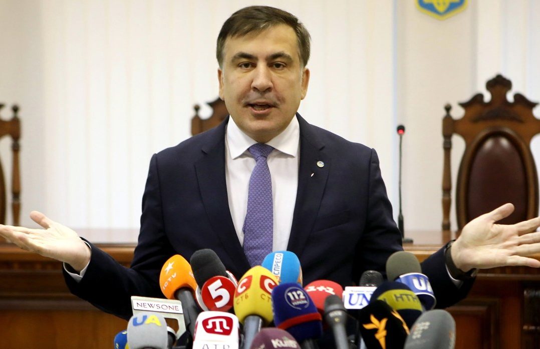Саакашвілі представив першу п'ятірку своєї партії