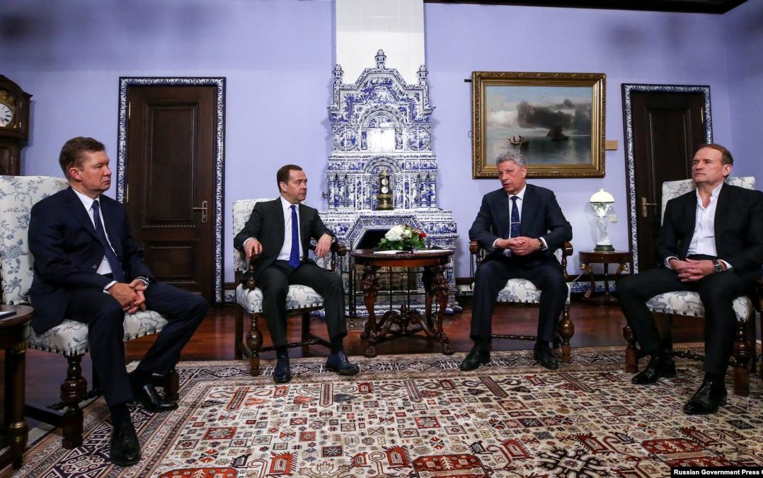 Boyko and Medvedchuk met again with Medvedev and the leadership of Gazprom