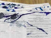 На Донеччині члени комісії підписали незаповнені бланки з результатами голосування
