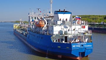 Україна затримала російський танкер, який блокував українські військові кораблі в Керченській протоці