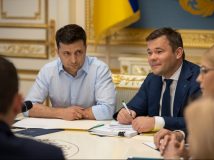 Zelensky entered the NSDC Andriy Bohdan and his deputies