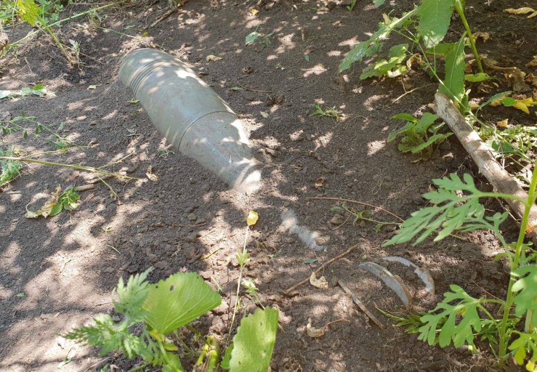На КПВВ «Майорське» знайшли нерозірвану міну
