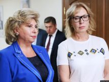 Денісова й Москалькова зустрілися в Києві: обговорюють звільнення українських політв'язнів