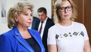 Денісова й Москалькова зустрілися в Києві: обговорюють звільнення українських політв'язнів