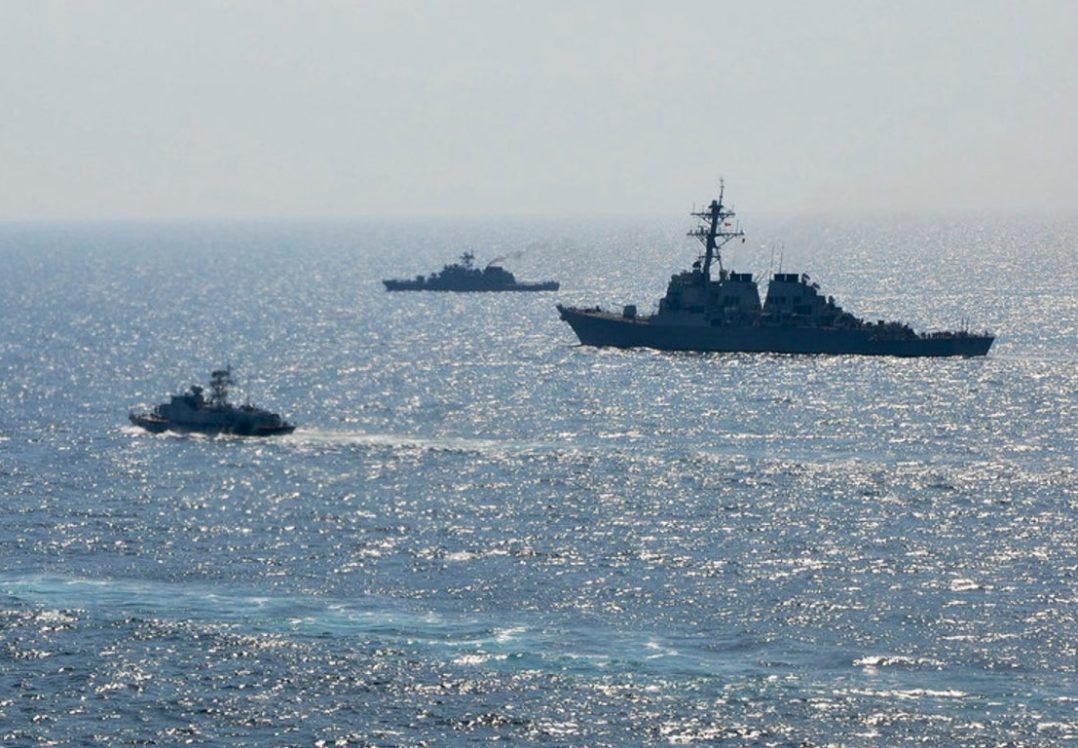 Військові кораблі РФ вийшли "контролювати" українсько-американські навчання