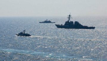 Військові кораблі РФ вийшли "контролювати" українсько-американські навчання