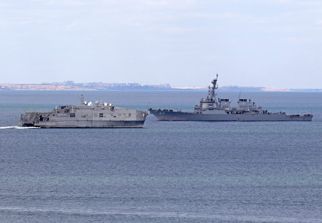 До Одеси прибули іноземні військові кораблі, зокрема американський есмінець