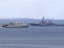 До Одеси прибули іноземні військові кораблі, зокрема американський есмінець
