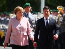 Зеленський закликав Меркель негайно провести переговори в «нормандському форматі»