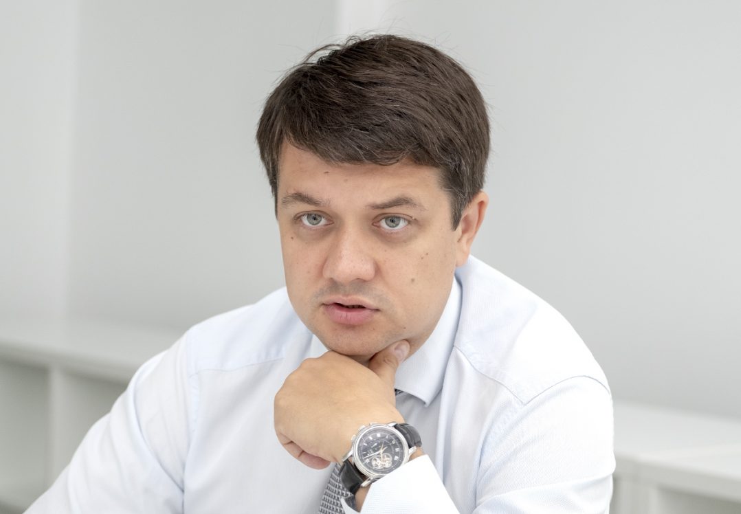Дмитро Разумков – новий голова Верховної Ради України