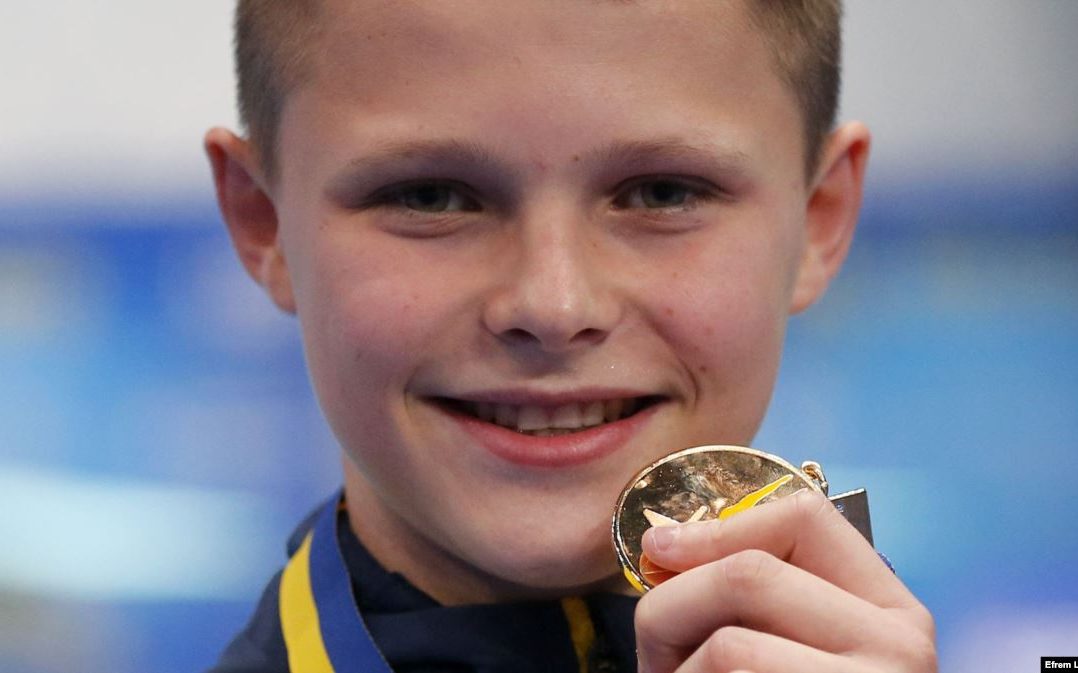 13-річний українець став наймолодшим чемпіоном Європи зі стрибків у воду
