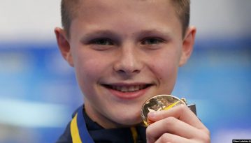 13-річний українець став наймолодшим чемпіоном Європи зі стрибків у воду