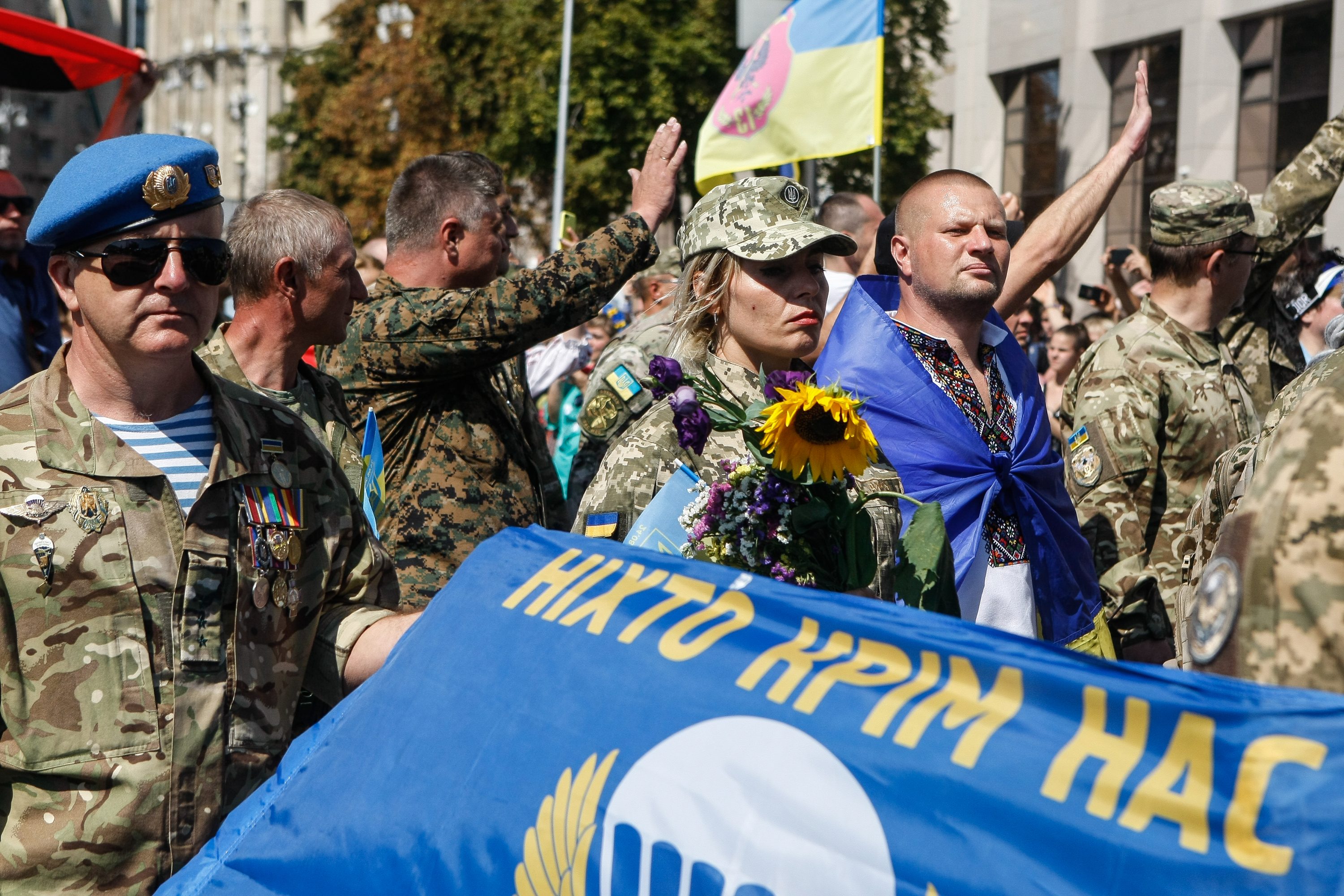 У столиці відбувся Марш ветеранів (Фото)