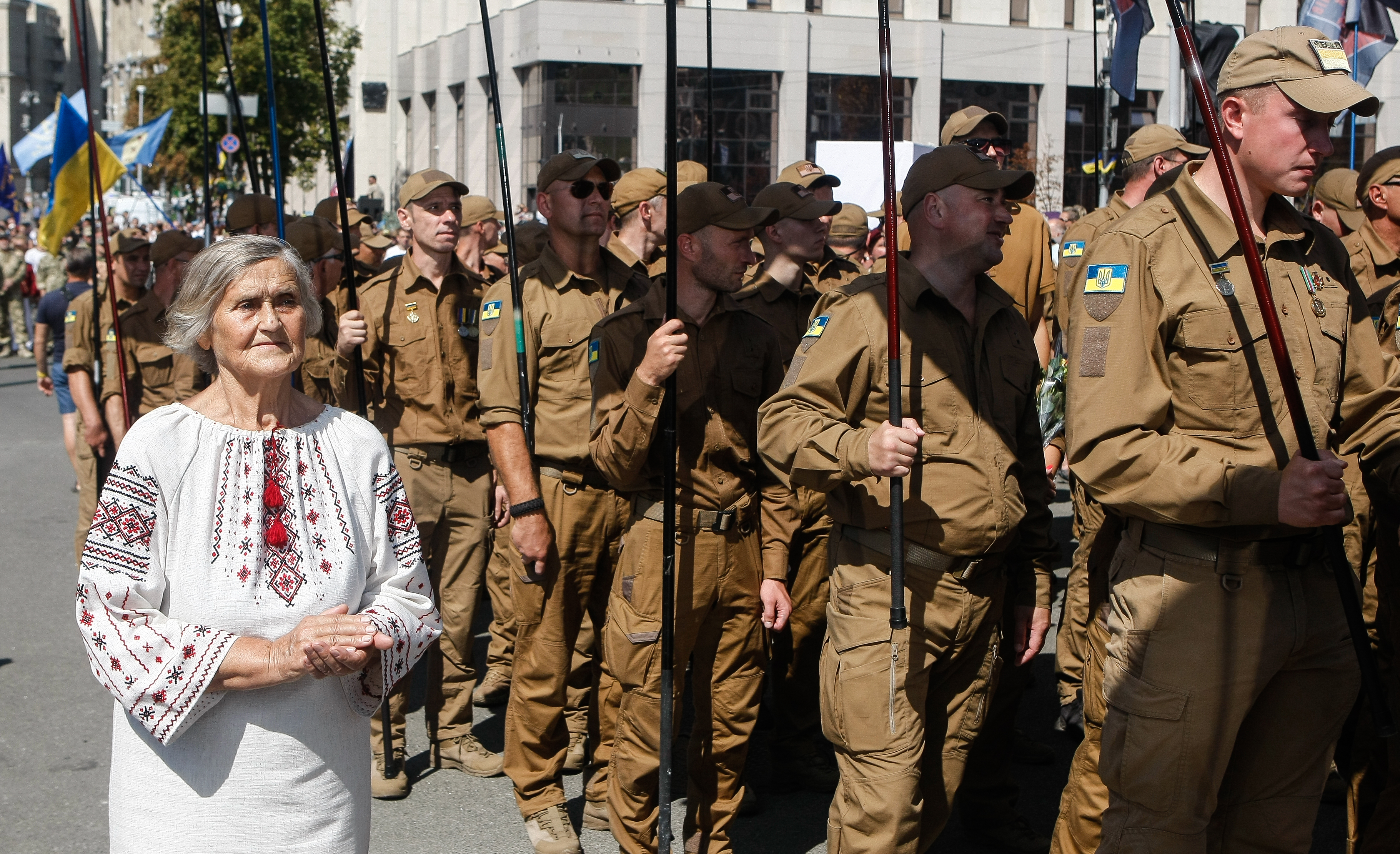 Veterans March held in Kyiv