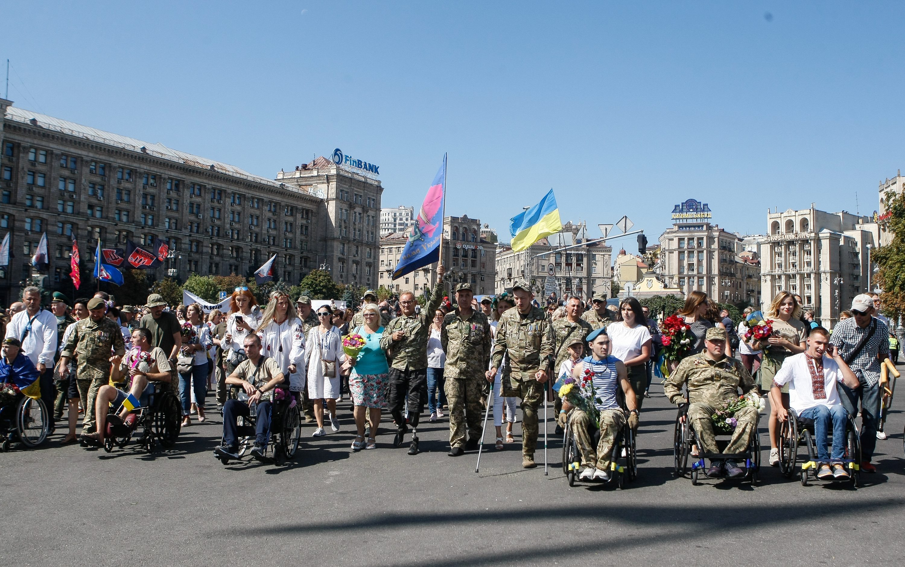 У столиці відбувся Марш ветеранів (Фото)